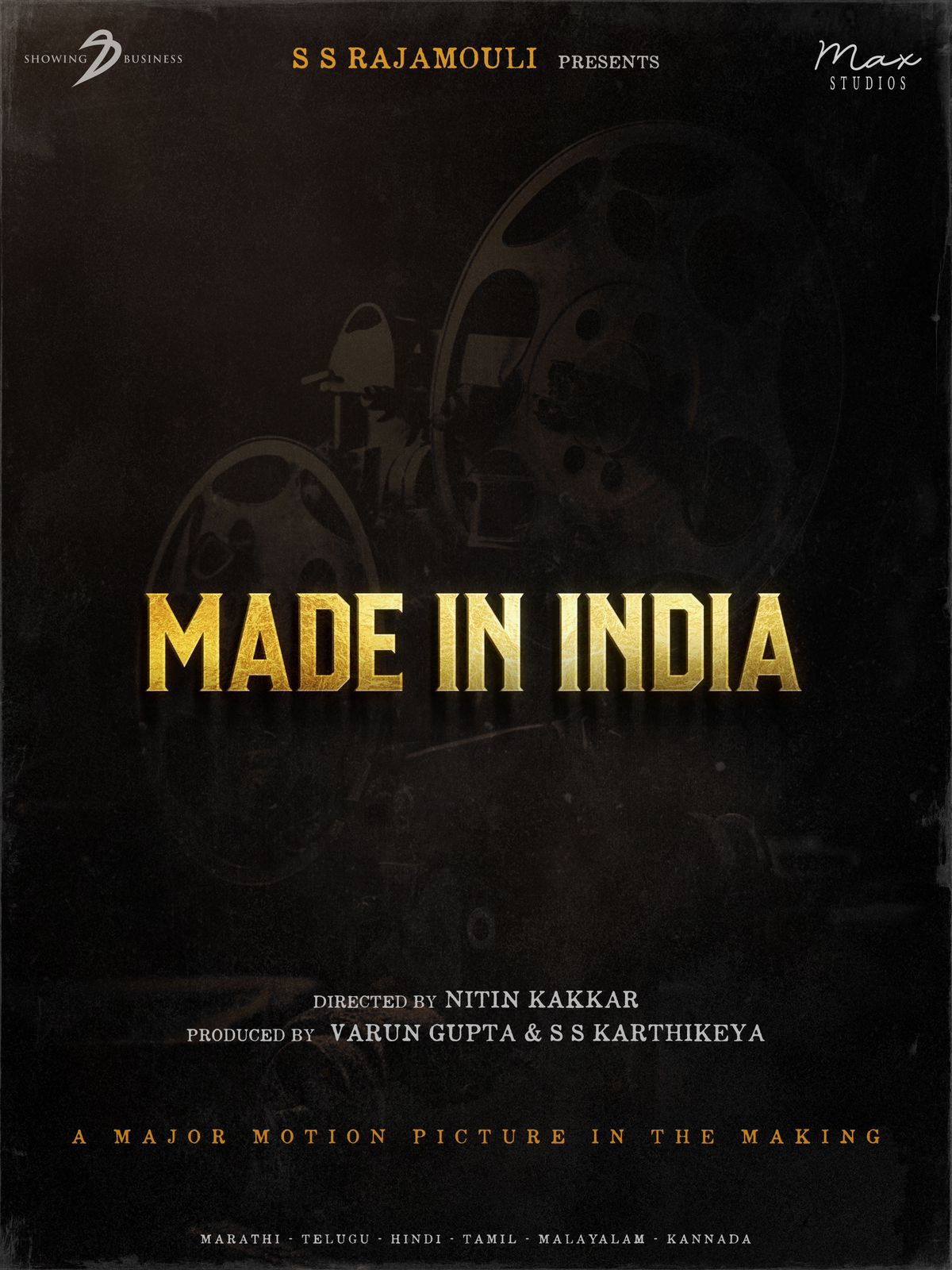 SS Rajamouli Presents "MADE IN INDIA" - A Cinematic Tribute to Indian Cinema's Birth and Rise