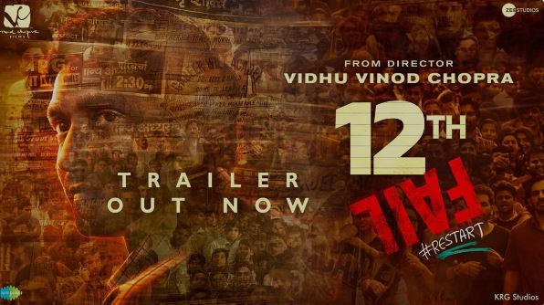 Vidhu Vinod Chopra Unveils Captivating Motion Poster of '12th Fail'; Trailer Release Date Announced