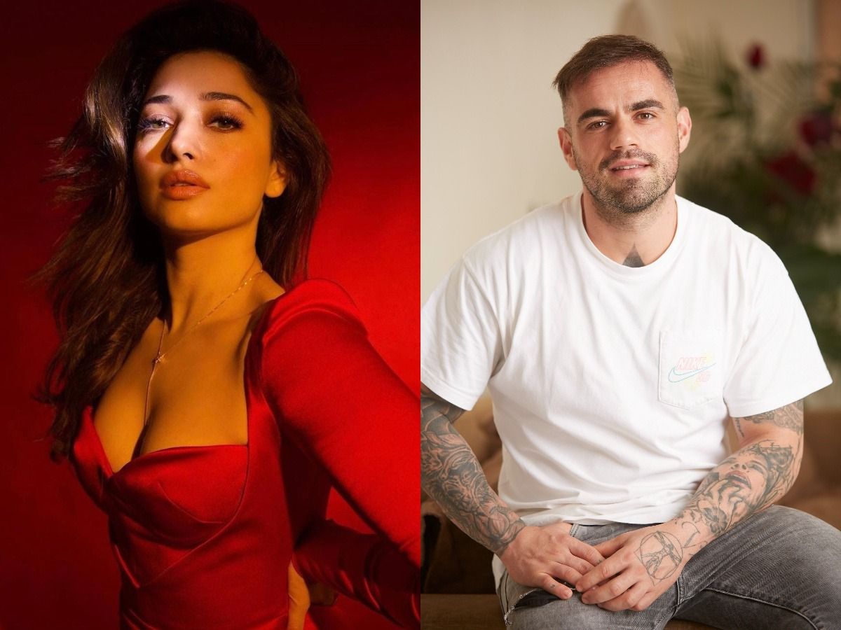 Florian Hurel Styles Tamannaah Bhatia in a Stunning Red Gown