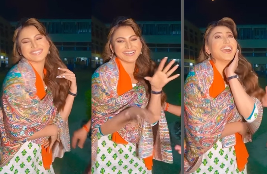 Urvashi Rautela's "Looking Like A WOW" Desi Kudi Look
