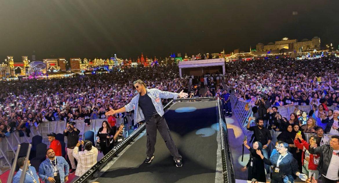 "Dunki" Promotions Kick Off with Grandeur in Dubai on Day 1