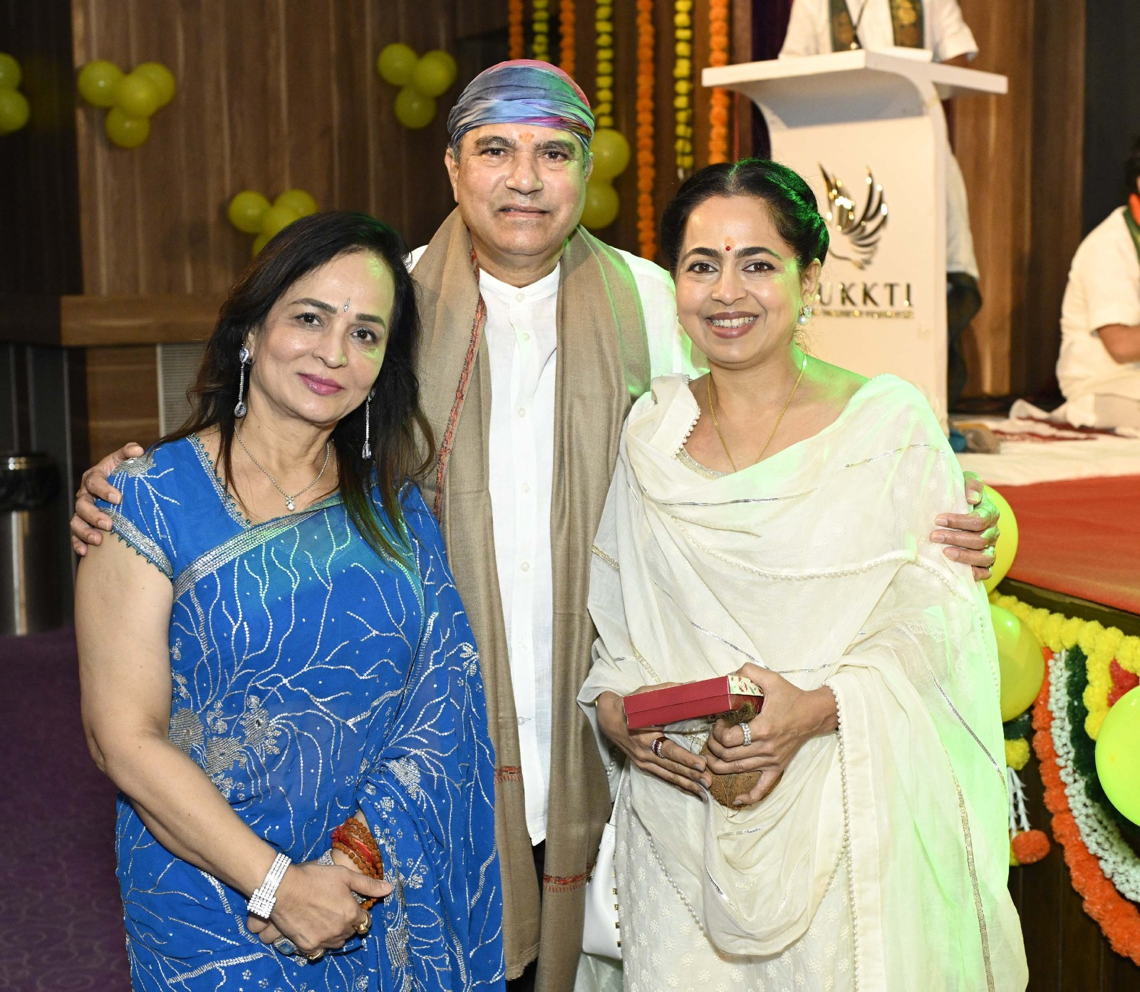Celebrating Spirituality and Service: Smita Thackeray's Bhagavat Katha Draws Distinguished Guests