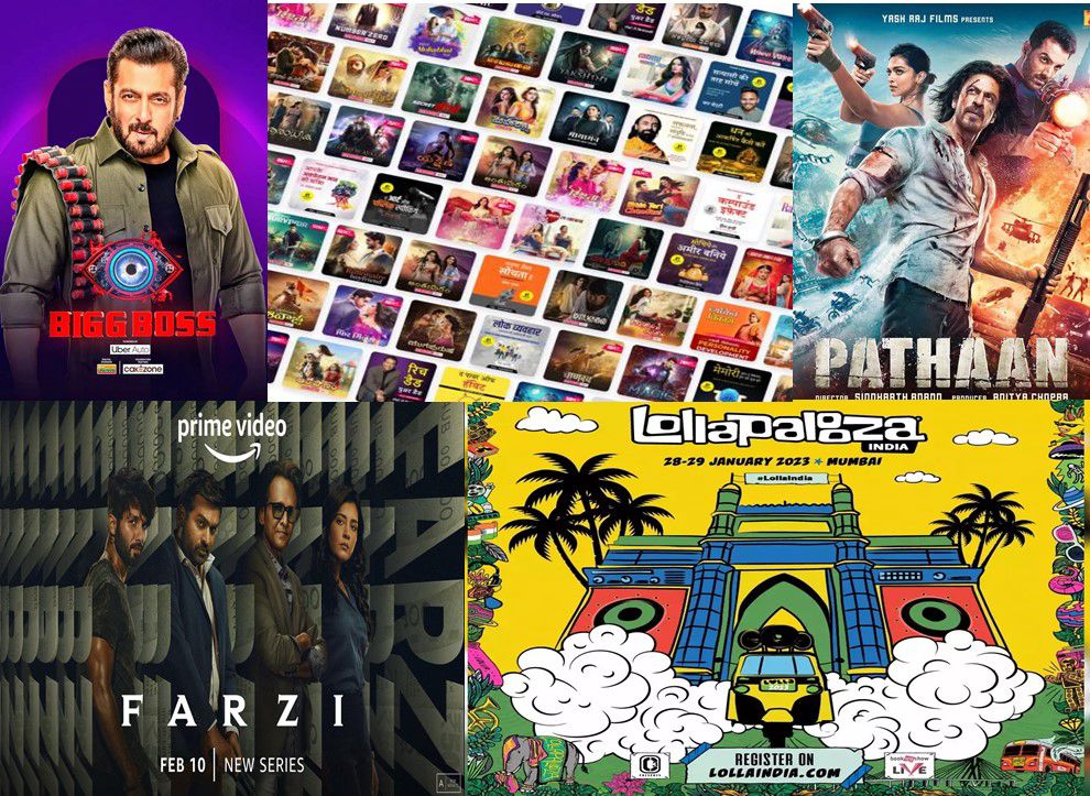 2023 Fiver: Entertainment Mediums that Ruled the Year