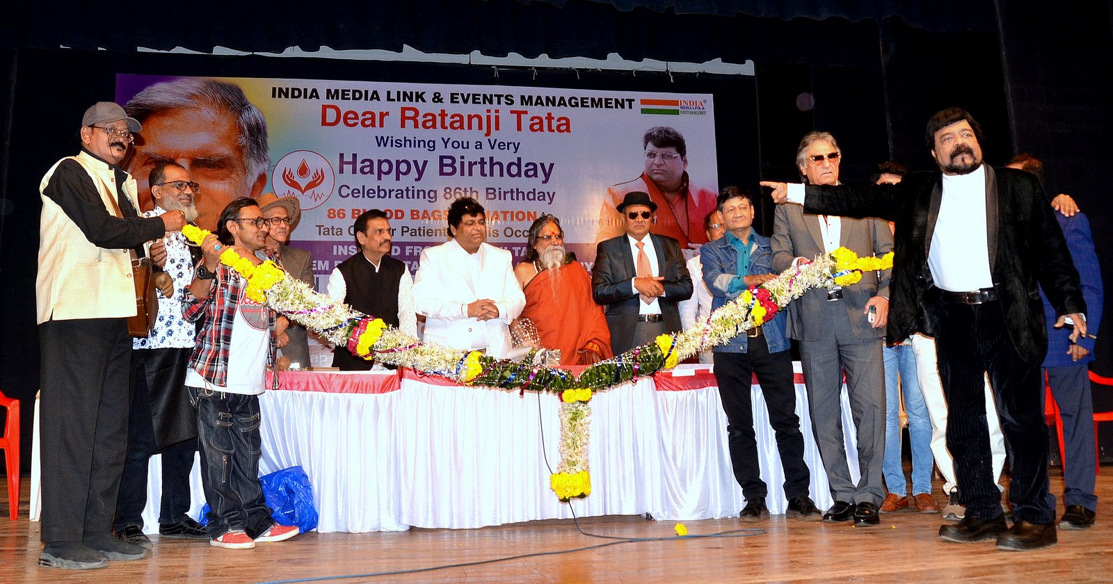 Blood Donation Camp and Awards Distribution on Ratan Tata's Birthday Celebration - K. Ravi Dada