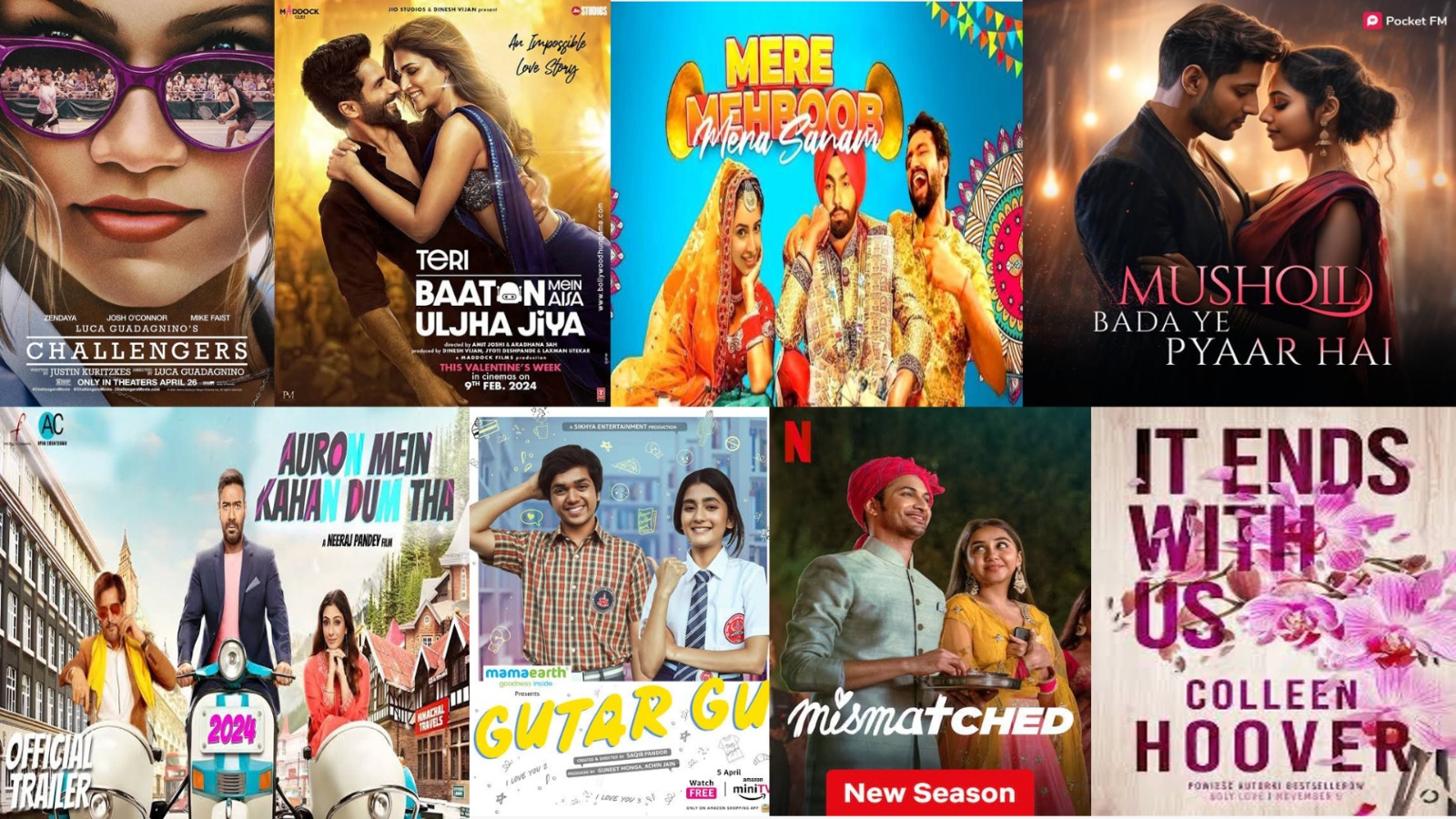 Your Ultimate Guide to Unmissable Romance in 2024: From "Mismatched" Season 3 to "Teri Baaton Mein Aisa Uljha Jiya"