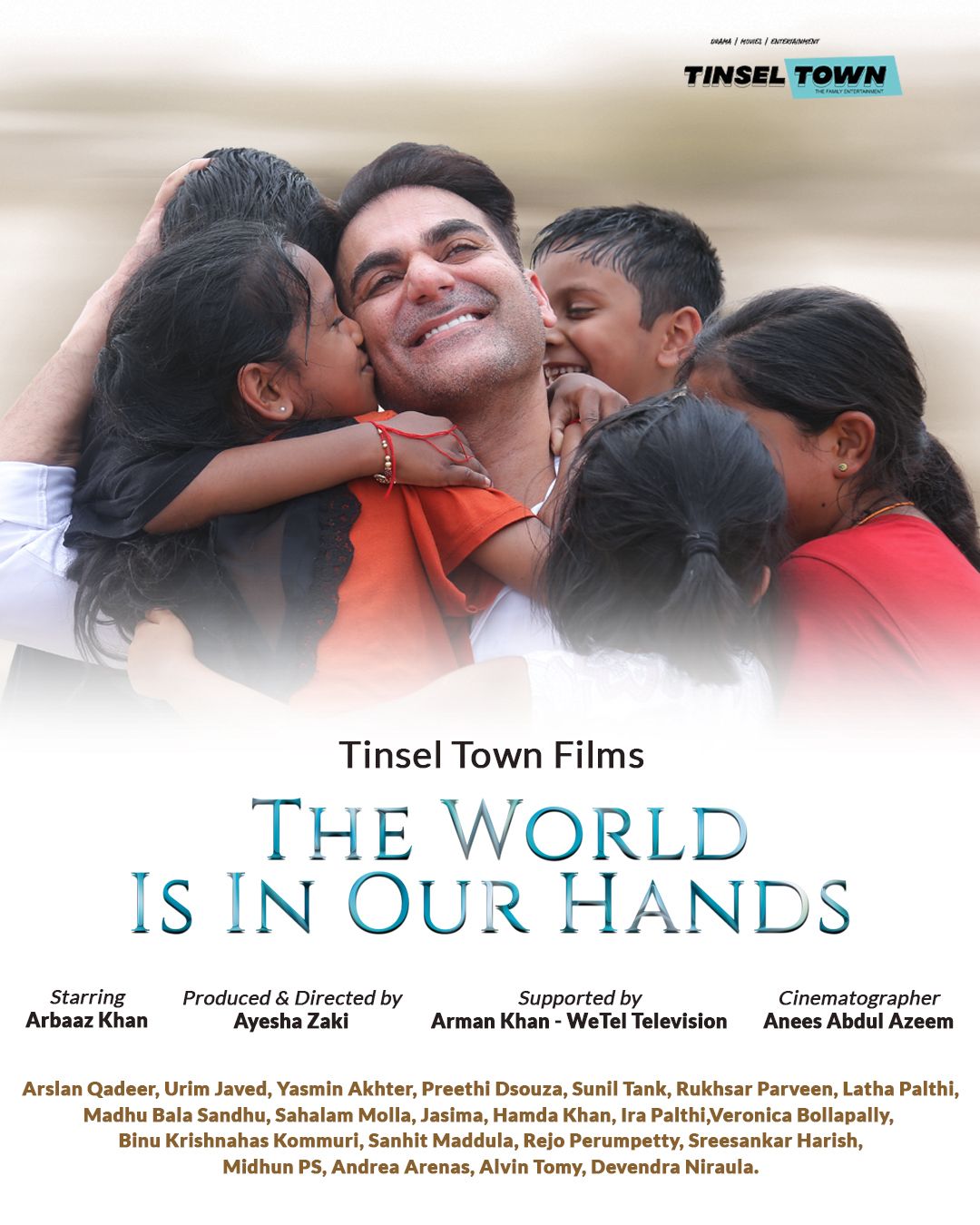 Arbaaz Khan and Ayesha Zaki Collaborate for Impactful Sustainable Awareness Film, 'The World is in Our Hands'