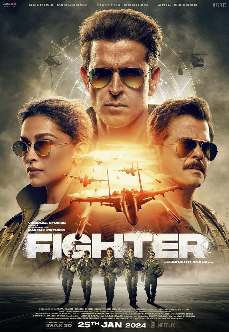 Siddharth Anand's "Fighter" has made a historic mark at the box office, soaring high with its remarkable collection of 65.80 Cr.