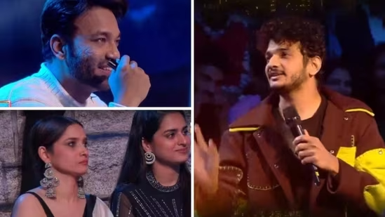 "Bigg Boss 17: Ankita Lokhande Expresses Discomfort as Munawar Faruqui Roasts Vicky Jain in Hilarious Roast Task"-'Yeh yahaan biwi ke naam pe hai'