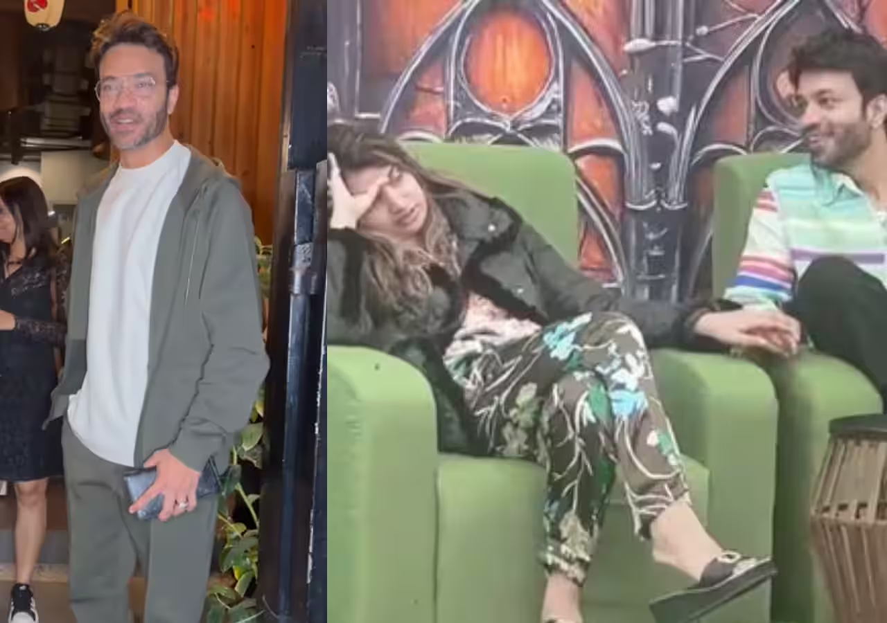 "Bigg Boss 17: Ankita Lokhande's Husband Vicky Jain Blushes as Media Teases Him with Sana Raees Khan's Name"