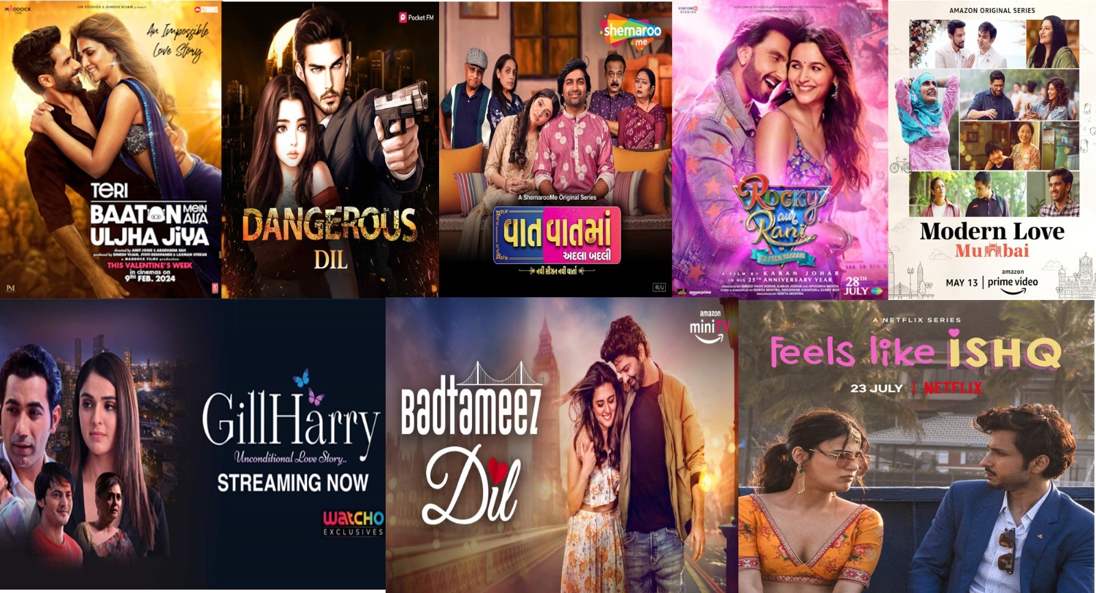 Here's a curated list of films and series perfect for a Valentine's Day binge: