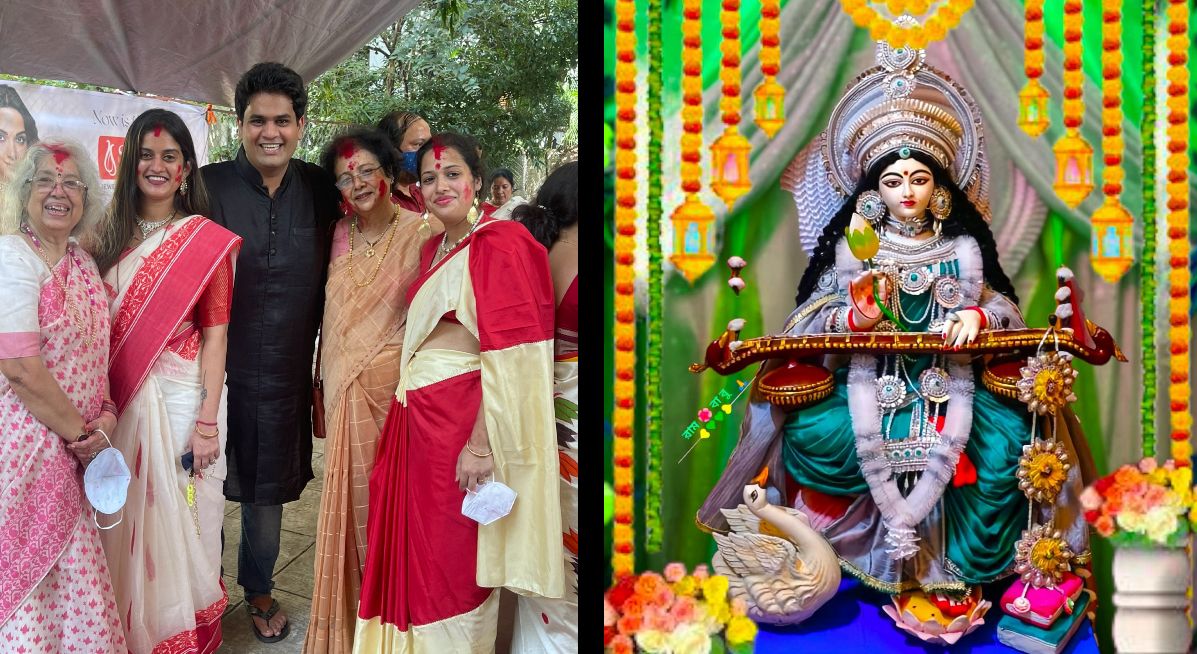 Embracing Cultural Diversity: Saraswati Puja on Basant Panchami Through the Eyes of Rhythm Wagholikar