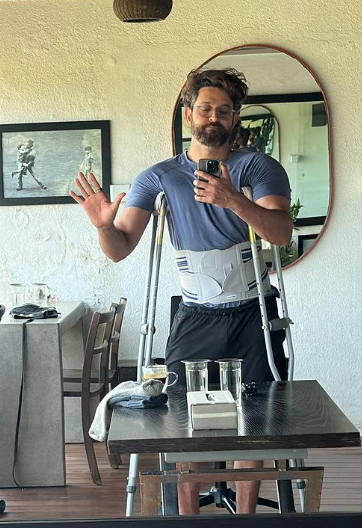 Hrithik Roshan's Reflective Post: The Power of Mental Strength and Love Amidst Injury