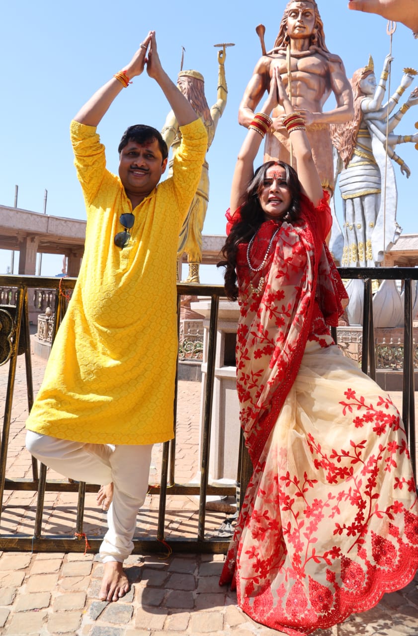 Celebrating Mahashivratri: &TV Artists Seek Blessings at Lord Shiva's Temples Across India