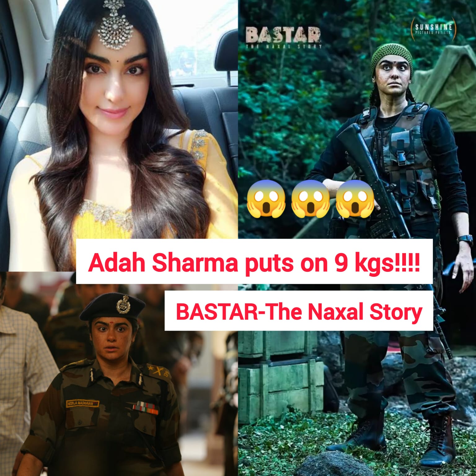 Adah Sharma's Dedication: Transforming for Bastar -The Naxal Story