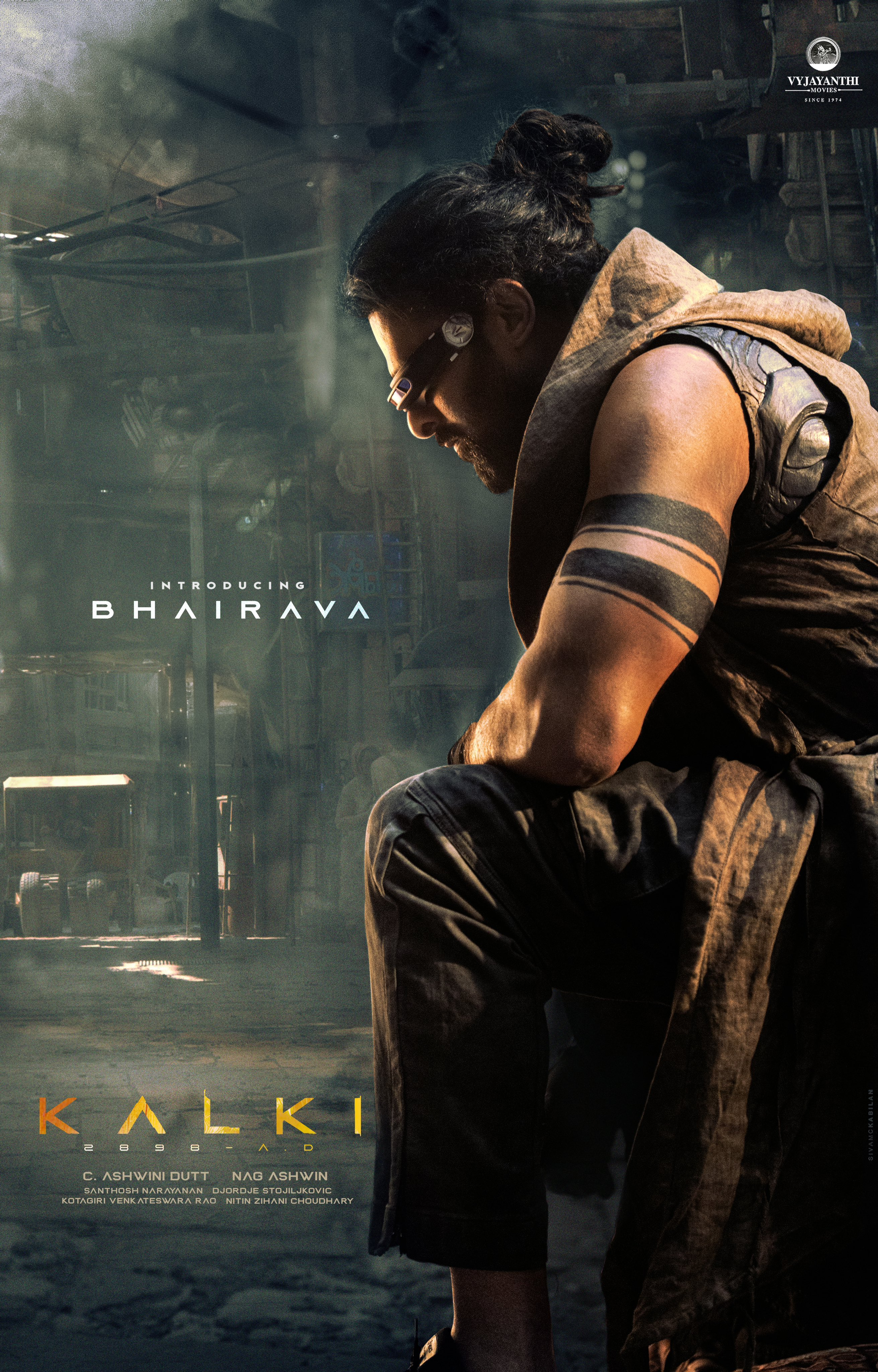 Prabhas Unveiled as 'Bhairava' in the Sci-Fi Epic 'Kalki 2898 AD' on Maha Shivratri