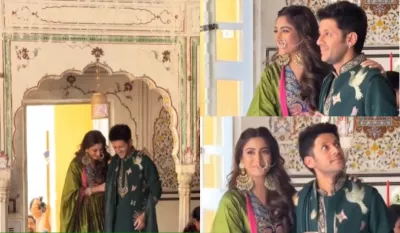 Surbhi Chandna Shines in Stunning Lehenga at Mehendi Ceremony Ahead of Wedding with Karan Sharma