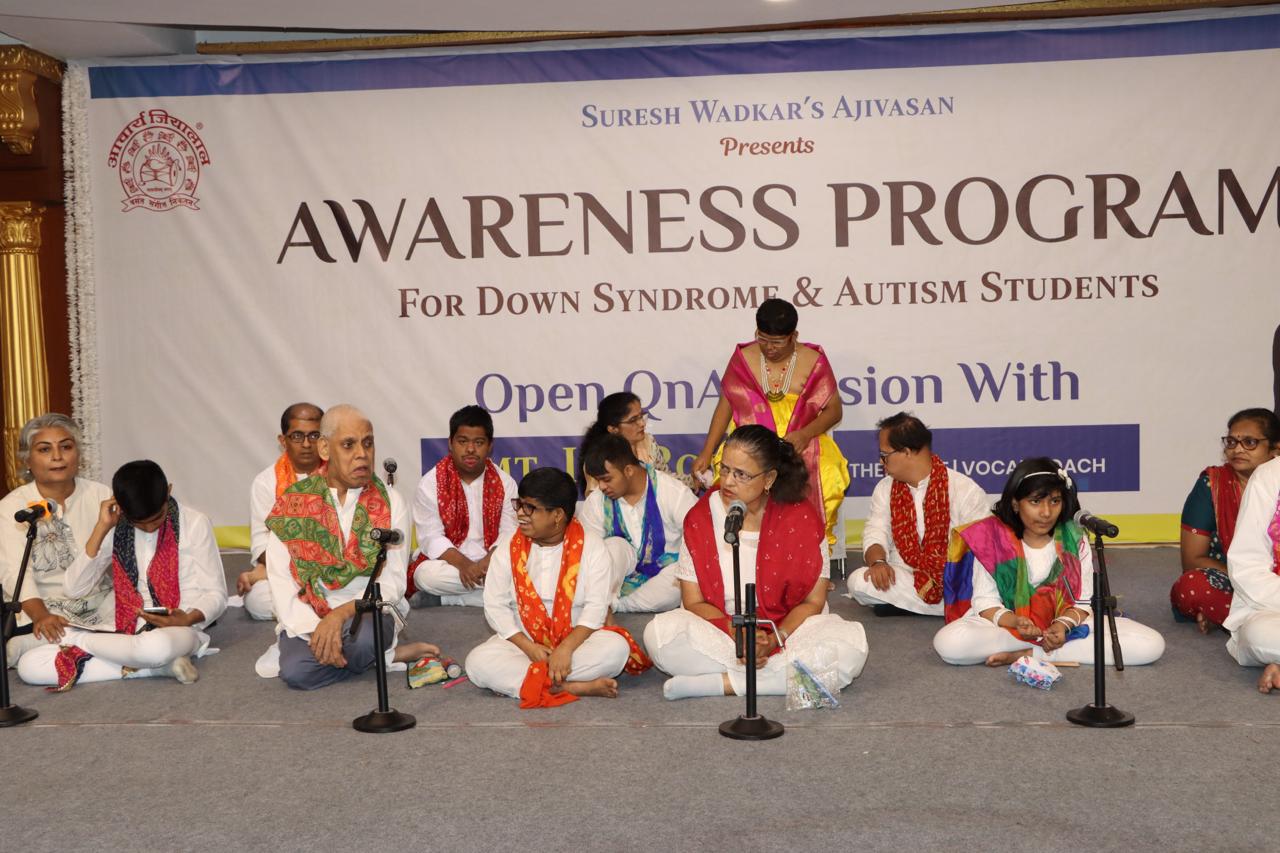 Suresh wadkar and Padma wadkar ‘s Ajivasan Teachers’ Remarkable Dedication on World Autism Day.