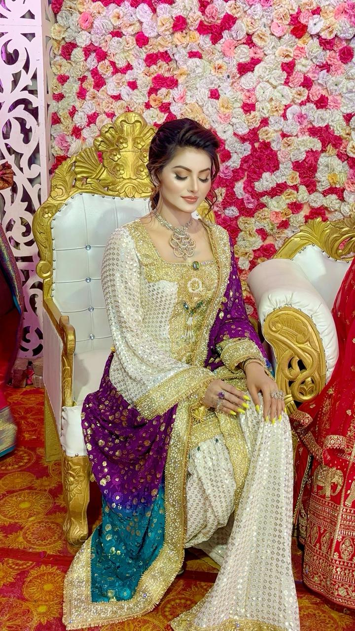 Urvashi Rautela graces with her incredible presence at a wedding in Uttarakhand, looks dreamy and mesmerizing in two outfits costing more than 50 lakhs each, check out unbelievable details here