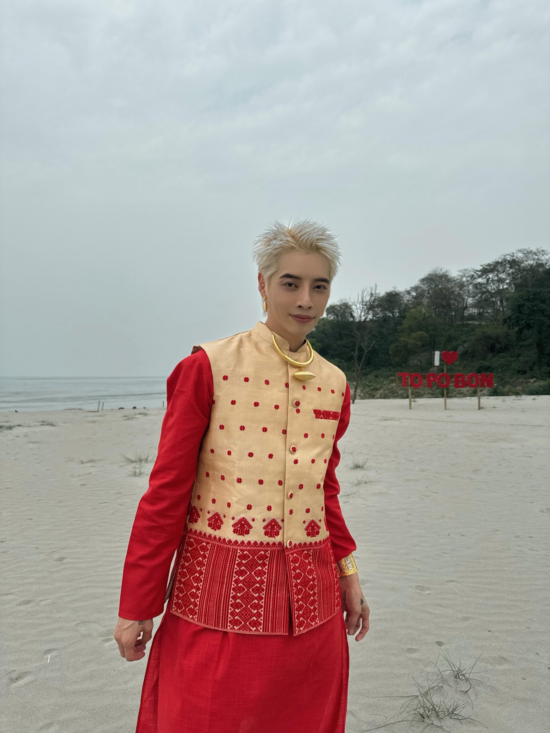 First ever K-Pop and Assamese collab where Aoora has featured and sung Bihu song titled “Oi Nasoni” along side famous Assamese singer and composer Nilotpal Bora