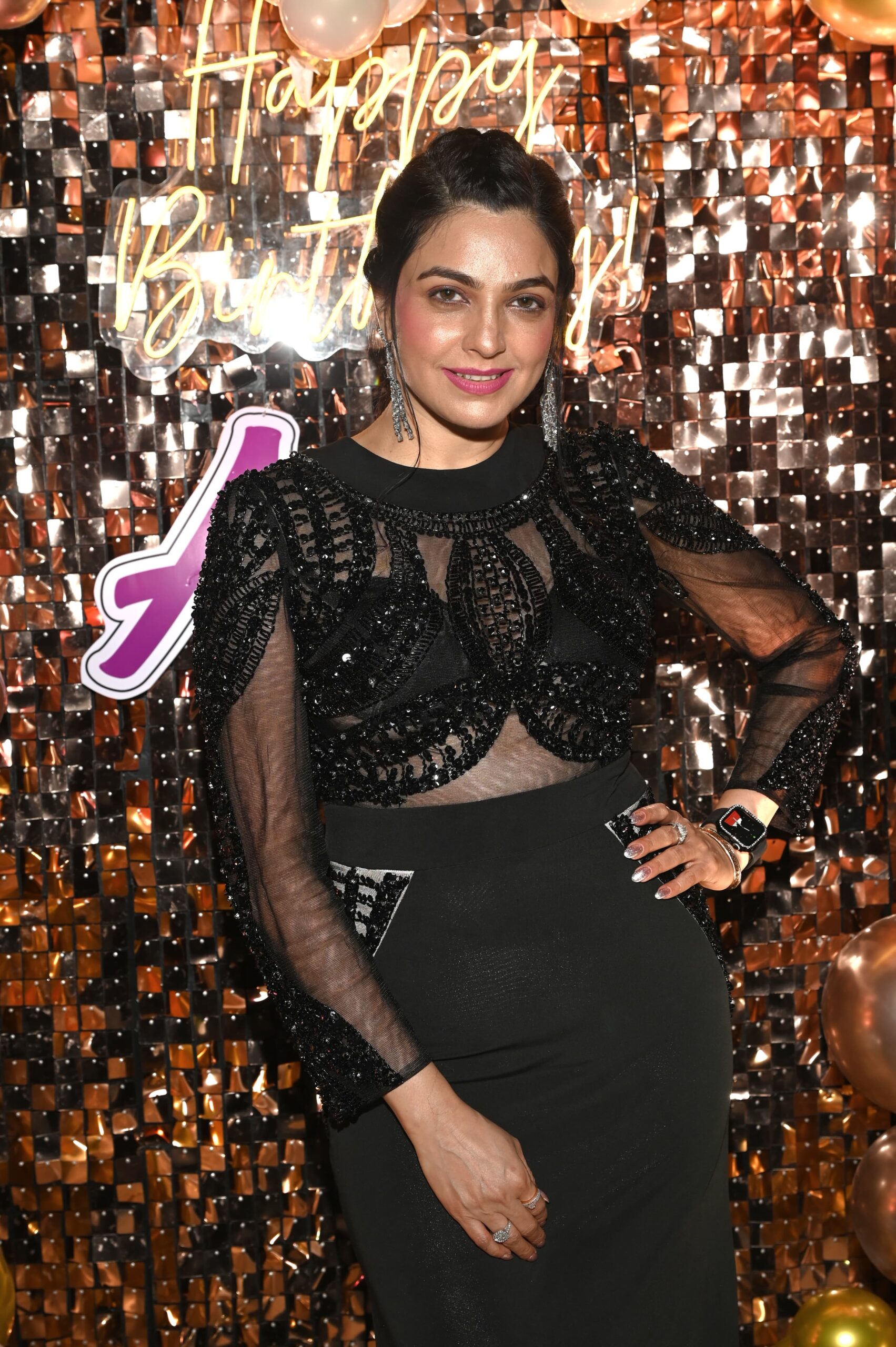 Grand star- studded birthday bash of actress Ami Neema