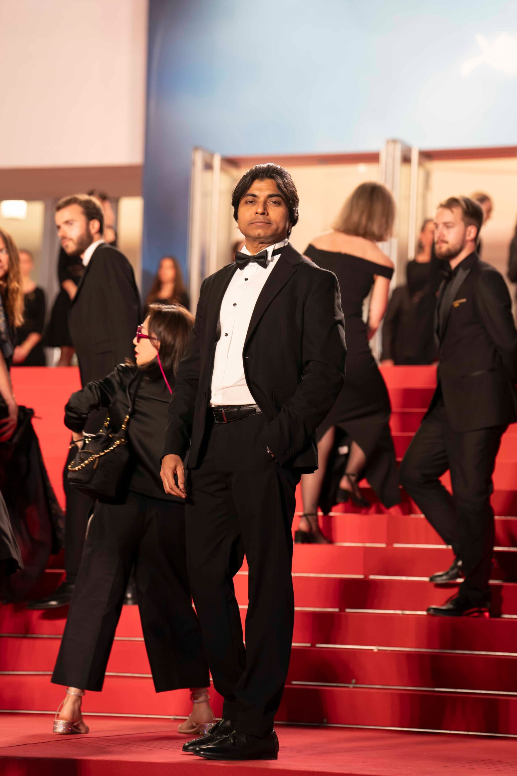 LIAQUAT GOLA, OWNER OF DIMENSION PICTURES PVT LTD, GRACES THE CANNES RED CARPET FOR THE GLORIOUS UNVEILING OF HIS FILM “BEING ALIVE”