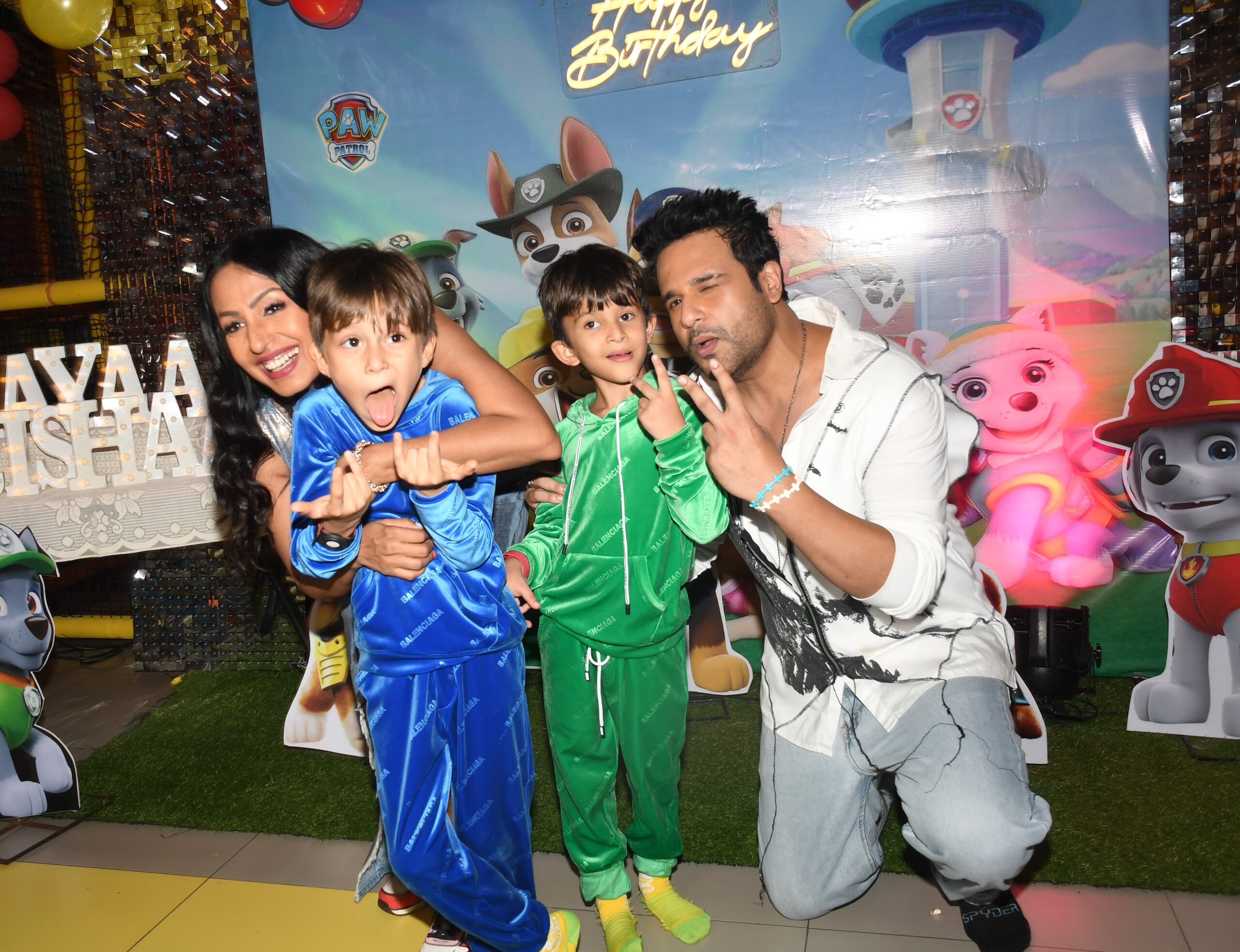 Krushna and Kashmera Shah’s children Rayaan and Krishaang’s 7th Birthday Brought Stars and Smiles Together"