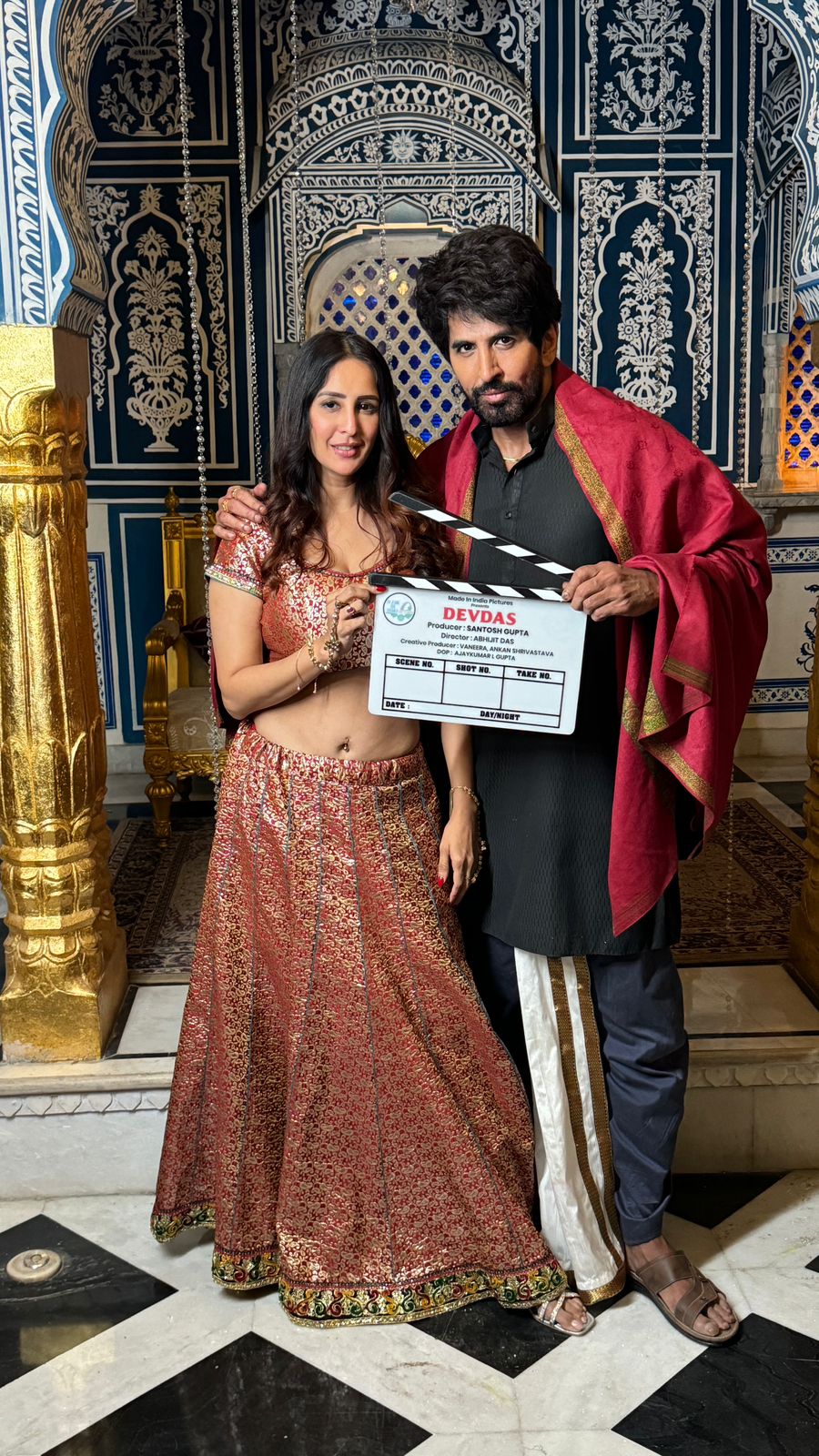 Chahatt Khanna is all set to be seen in the upcoming periodic drama 'Devdas', shares glimpses from sets as she gives a special sneak-peek