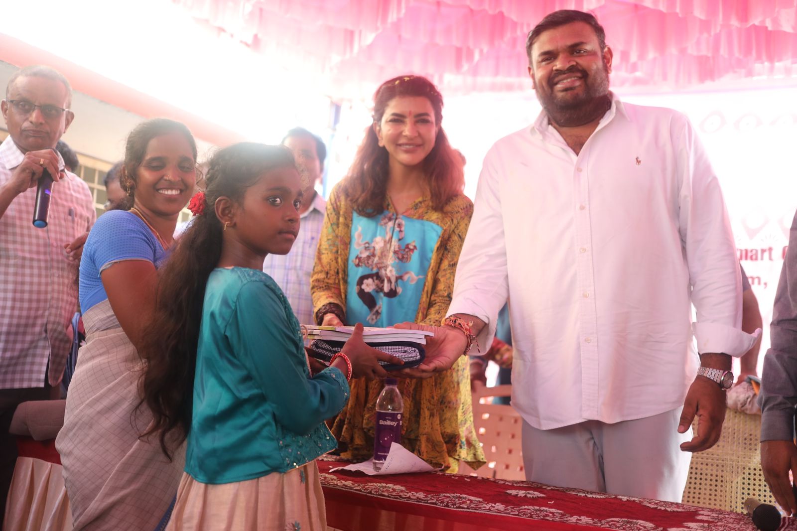 Inauguration of Smart Classrooms by Lakshmi Manchu Brings New Hope to Education in Tirupati District