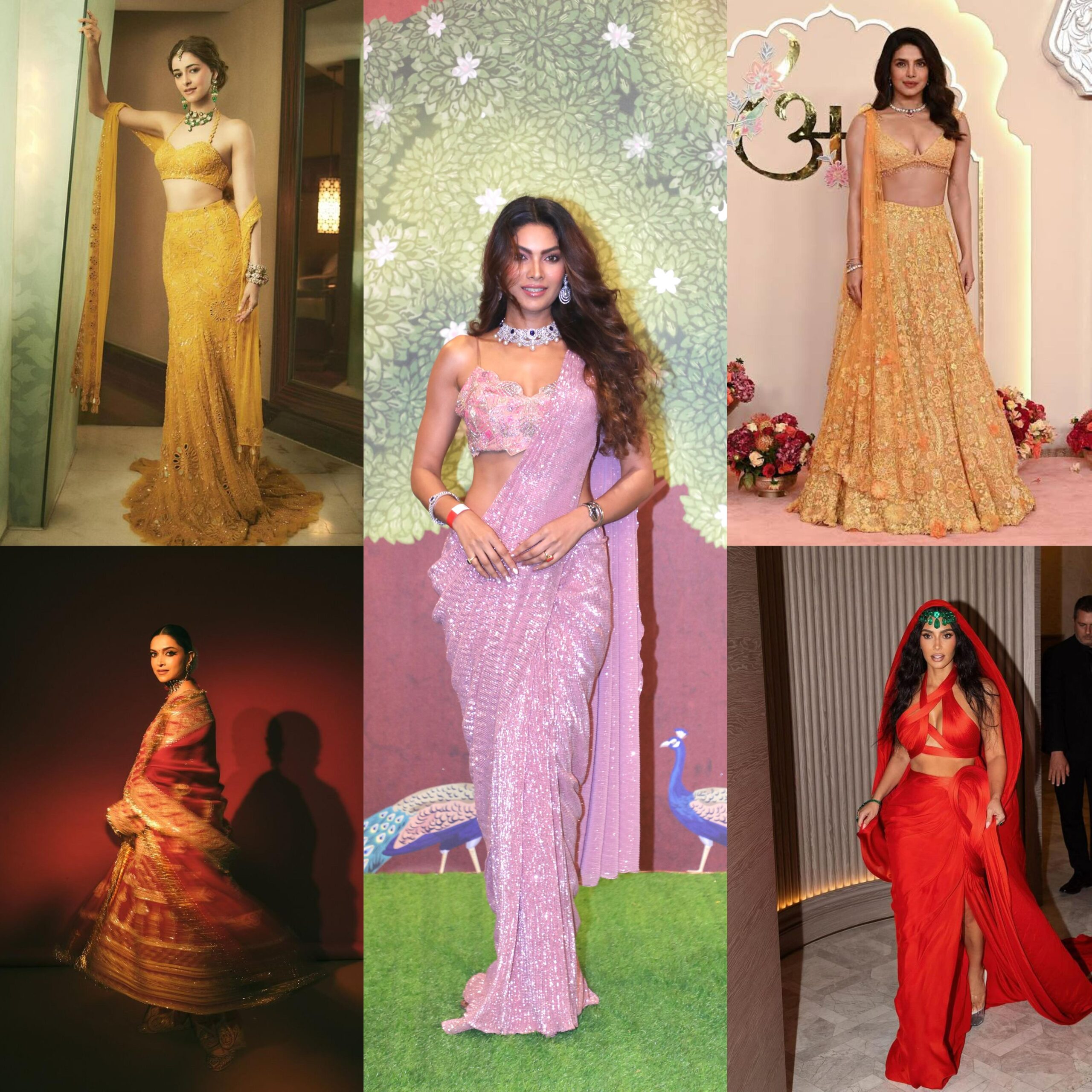 From Ananya Panday to Deepika Padukone, Lopamudra Raut, Priyanka Chopra & Kim Kardashian: Celebs Who Created Most Amount Of Impact At Anant Ambani-Radhika Merchant's wedding celebration