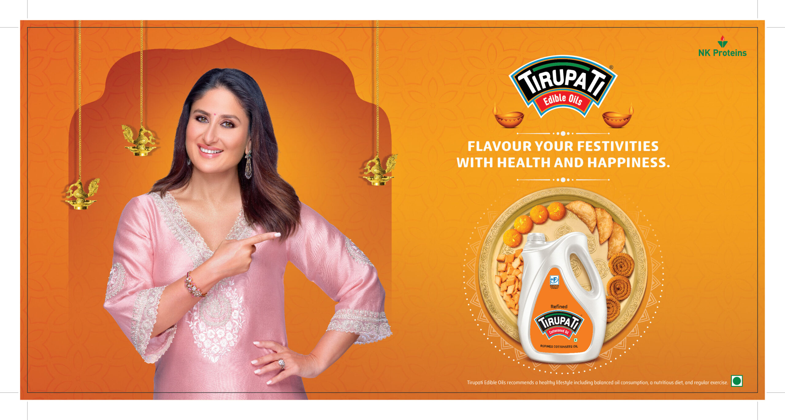 Tirupati Edible Oils Launches New Festive Campaign "HarTyohar, Healthy Tyohar" with Kareena Kapoor Khan