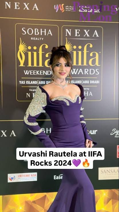 Watch: Urvashi Rautela wears a swanky 17 lakhs diamond-studded purple custom-made gown at IIFA Rocks 2024, internet can't stop crushing