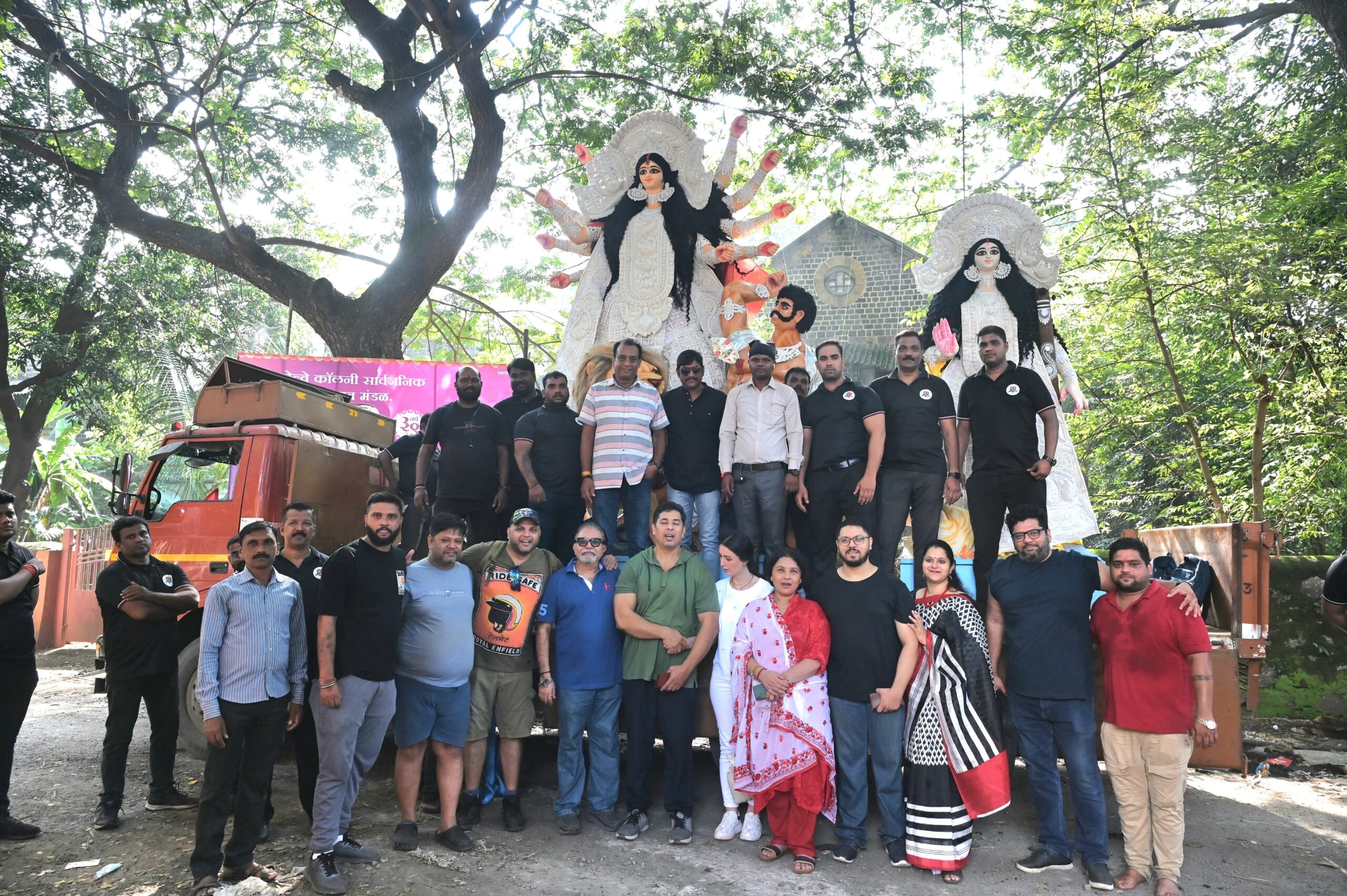 North Bombay Sarbojanin Durga Puja Samiti Unveils the Majestic Grandeur of Durga Puja 2024 in its 77th Year at their new venue SNDT Ground, Santa Cruz with Protima (Murti) Sthapna