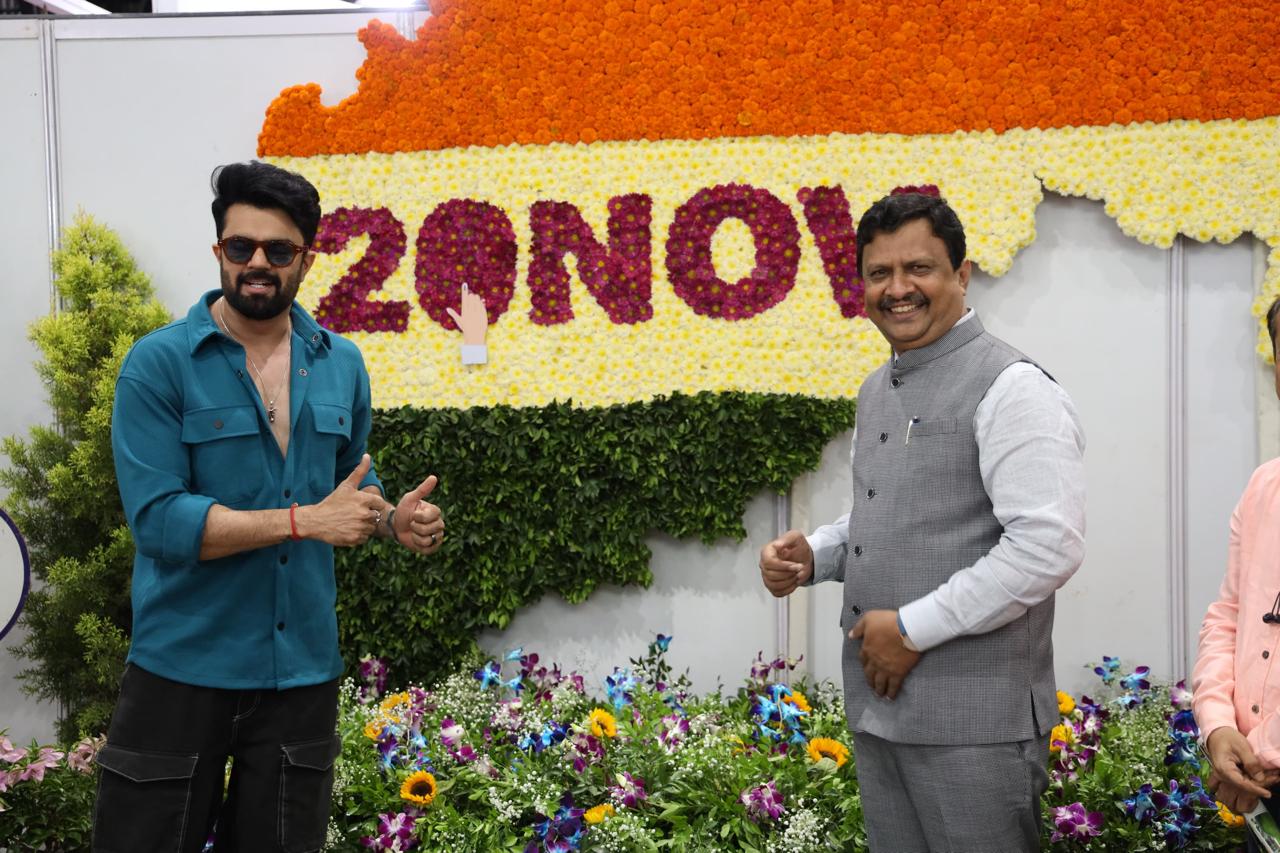 International Flora Expo Blooms: Manish Paul Kicks Off Spectacular Event with Distinguished Dignitaries