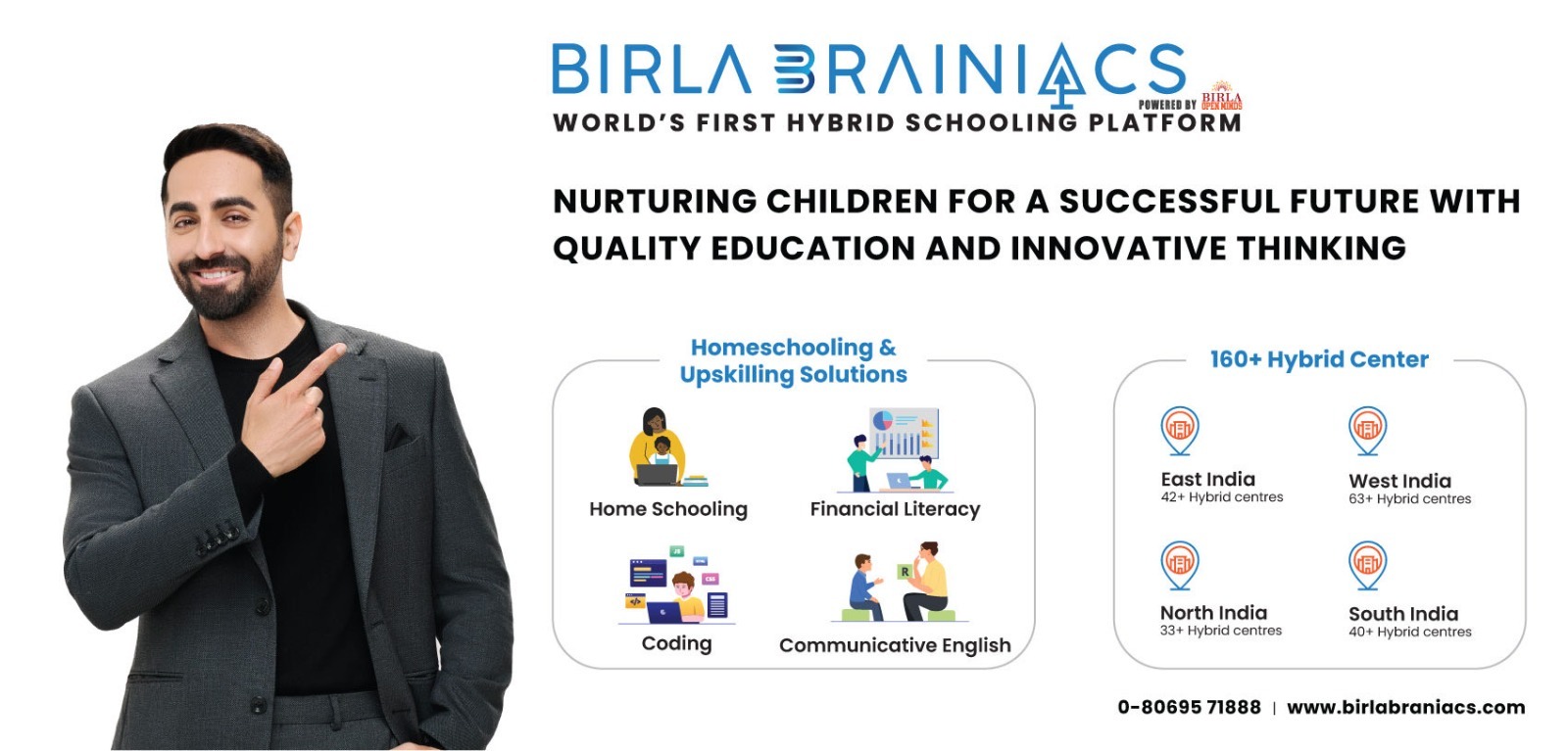 Ayushmann Khurrana joins Birla Brainiacs as investor, brand ambassador