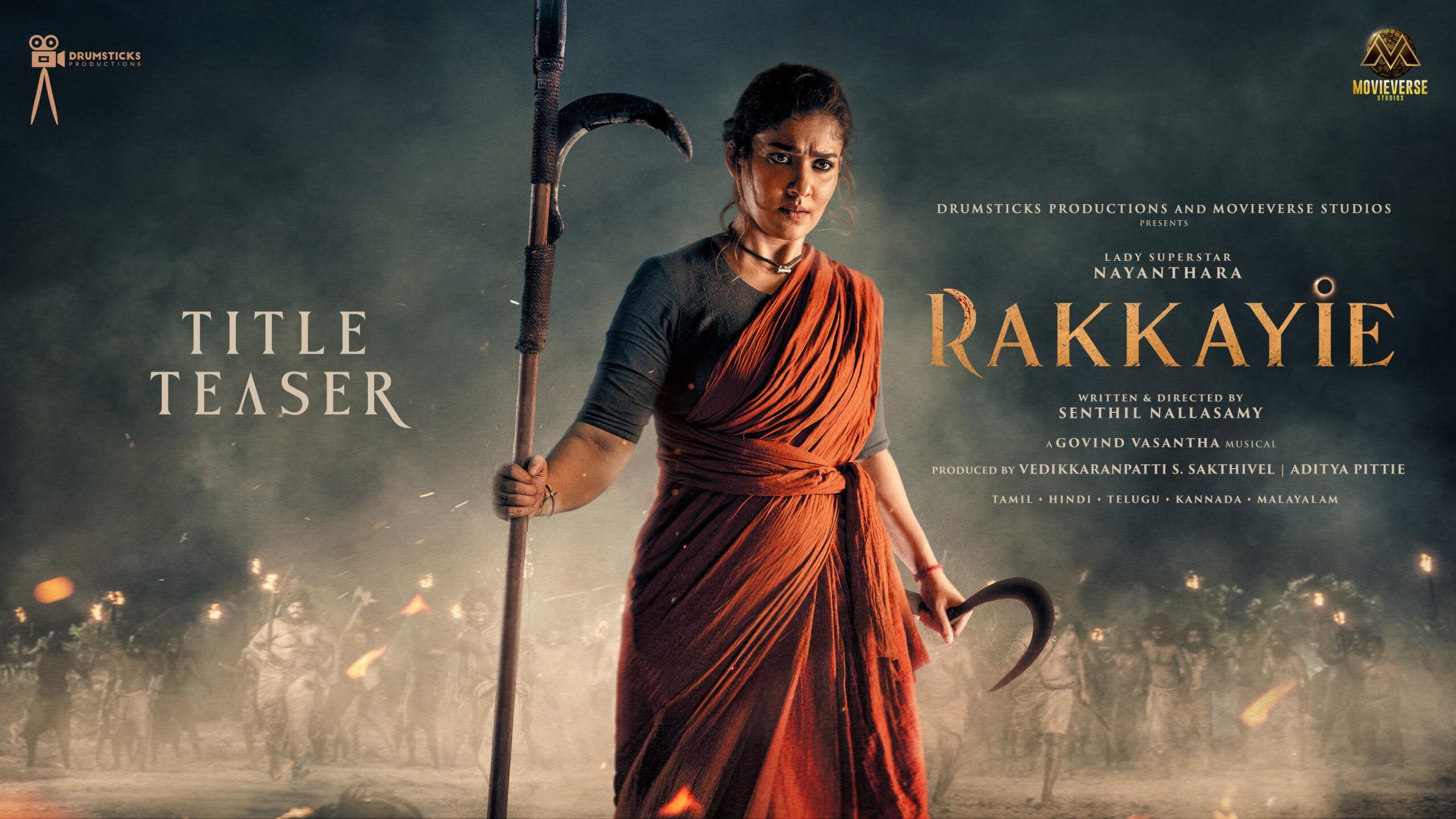 Lady Superstar Nayanthara’s Action-Packed ‘Rakkayie’ Teaser Unveiled on Her Birthday