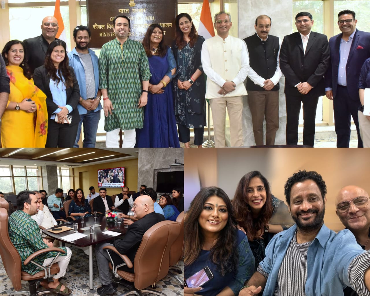 Hon. Minister Jayant Chaudhary Emphasizes MESC Governing Council’s Role in "Skill India to Build India”