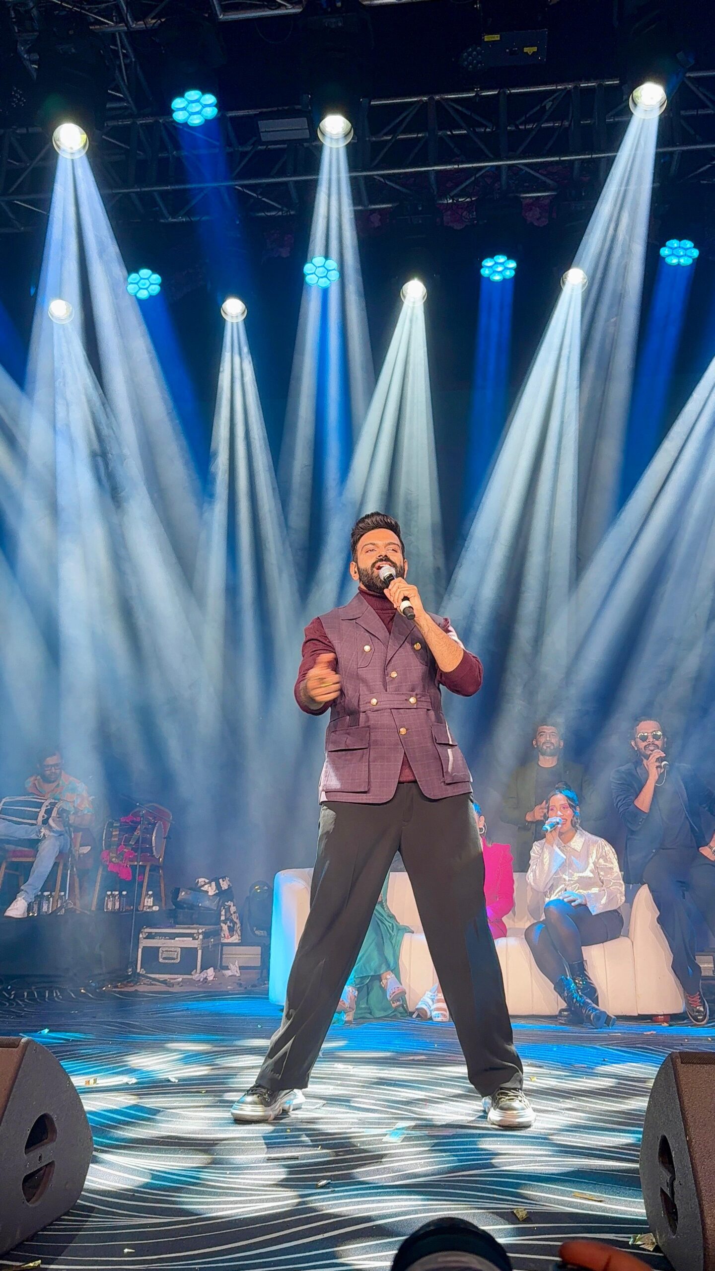 Sreerama Chandra who recently won 'Best Male Playback Singer (Telugu)' award at Filmfare South Awards 2024