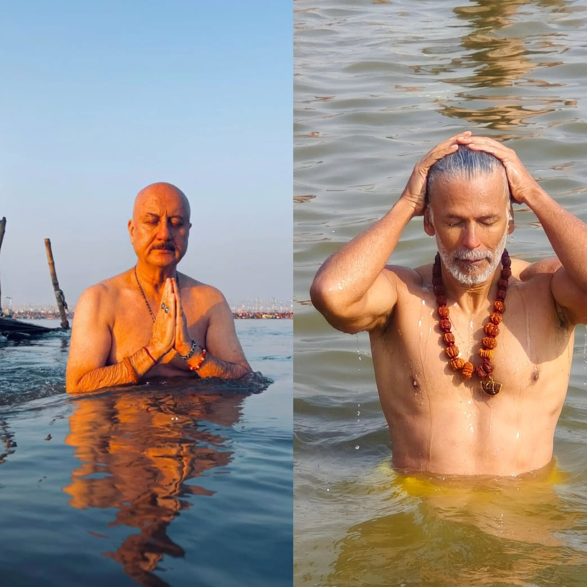 Maha Kumbh 2025: Notable Personalities Experience the Sacred Waters