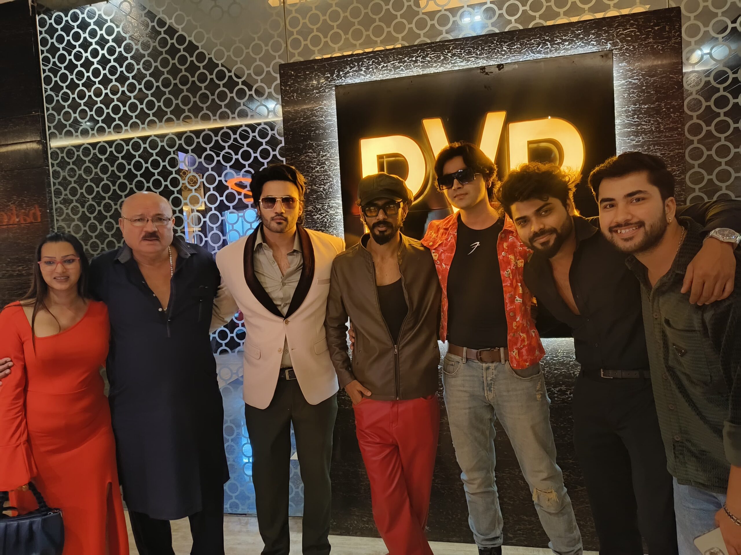 Zuber K Khan's Pyar Mein Qurban, first day first show premier at city mall pvr Andheri on the release of the movie on January 3,2025