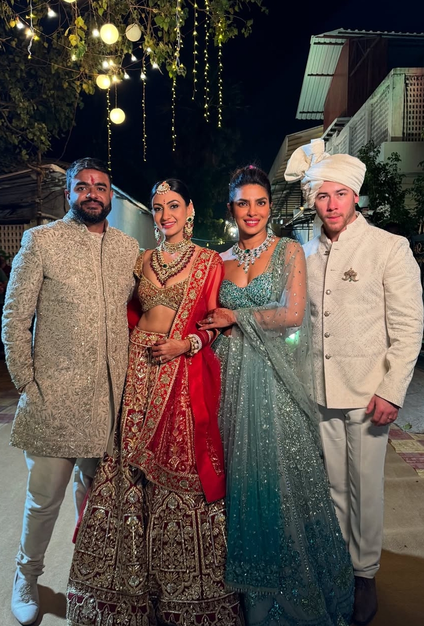 Priyanka Chopra and Nick Jonas Dance the Night Away at Brother Siddharth's Wedding