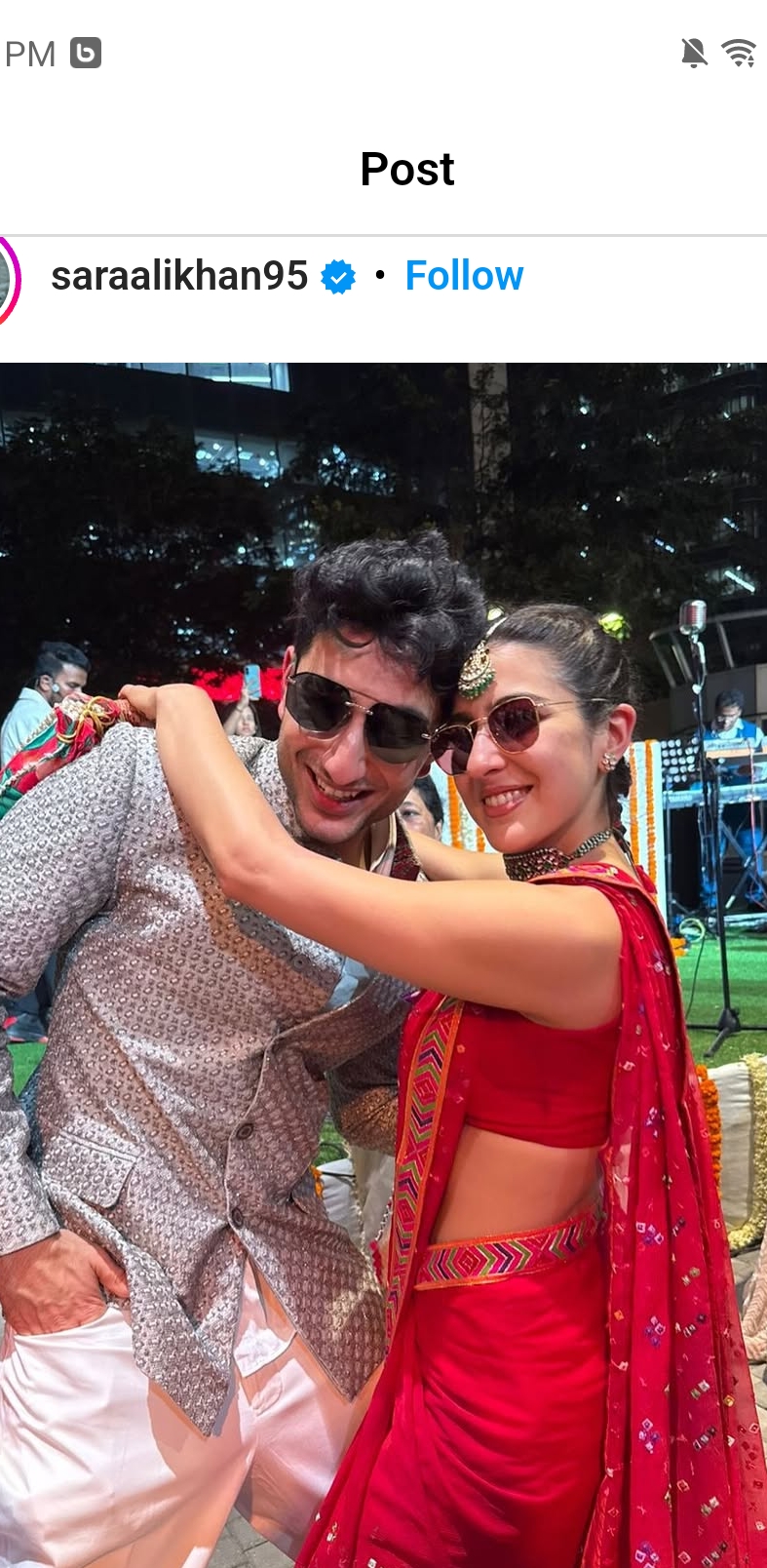 Sara Ali Khan and Brother Ibrahim Bring the Fun Vibes to a Close Friend's Wedding