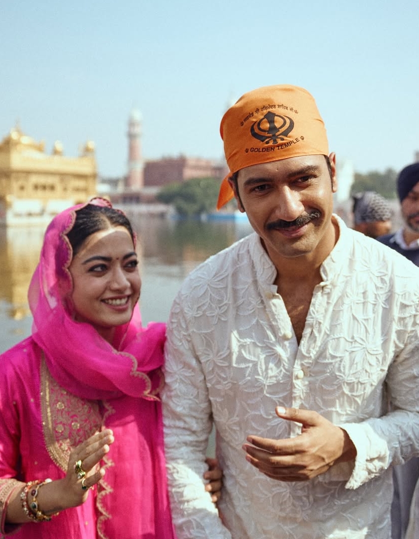 Vicky Kaushal Demonstrates Kindness by Assisting Injured Rashmika Mandanna During Golden Temple Visit