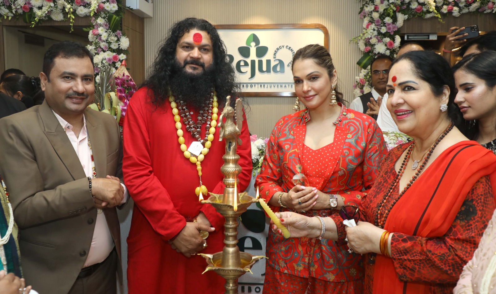 Isha Koppikar, Zareen Khan, Sunanda Shetty and others Grace the Relaunch of Rejua Energy Center