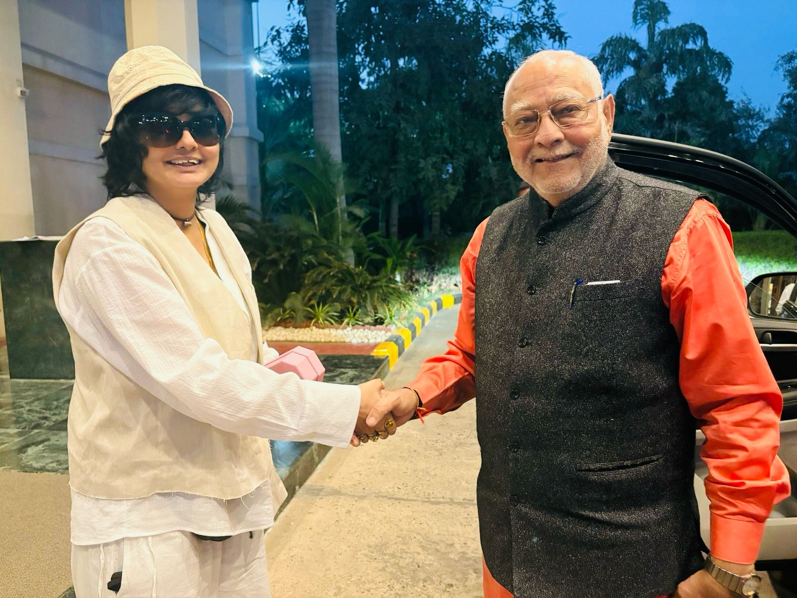Prahlad Modi Meets Filmmaker Manisha Ranawat: What’s Brewing Behind Closed Doors?