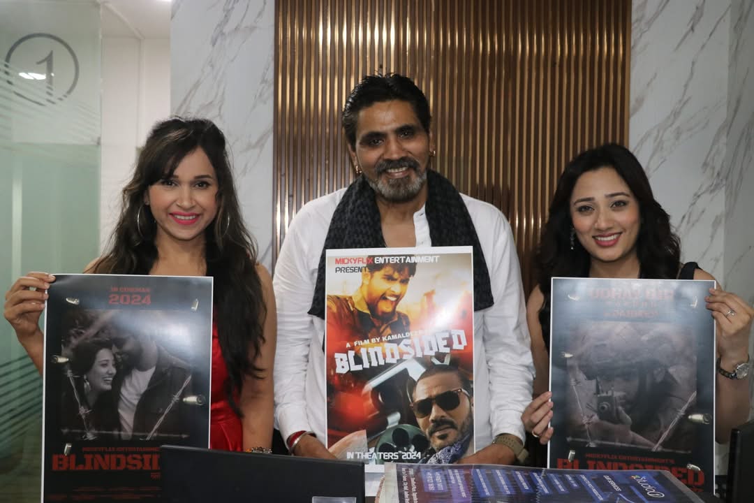 Writer-director KD Sandhu's film "BlindSided" is full of stylish action and thrill