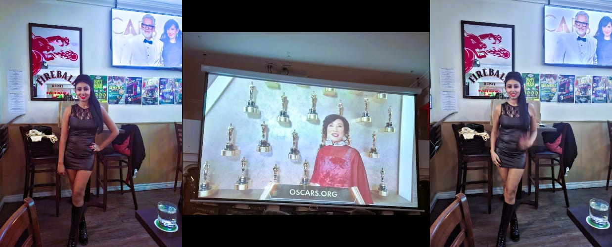 Canada Based Award Winning International Actress Sangita Konar Attend Hollywood Oscar Award Party