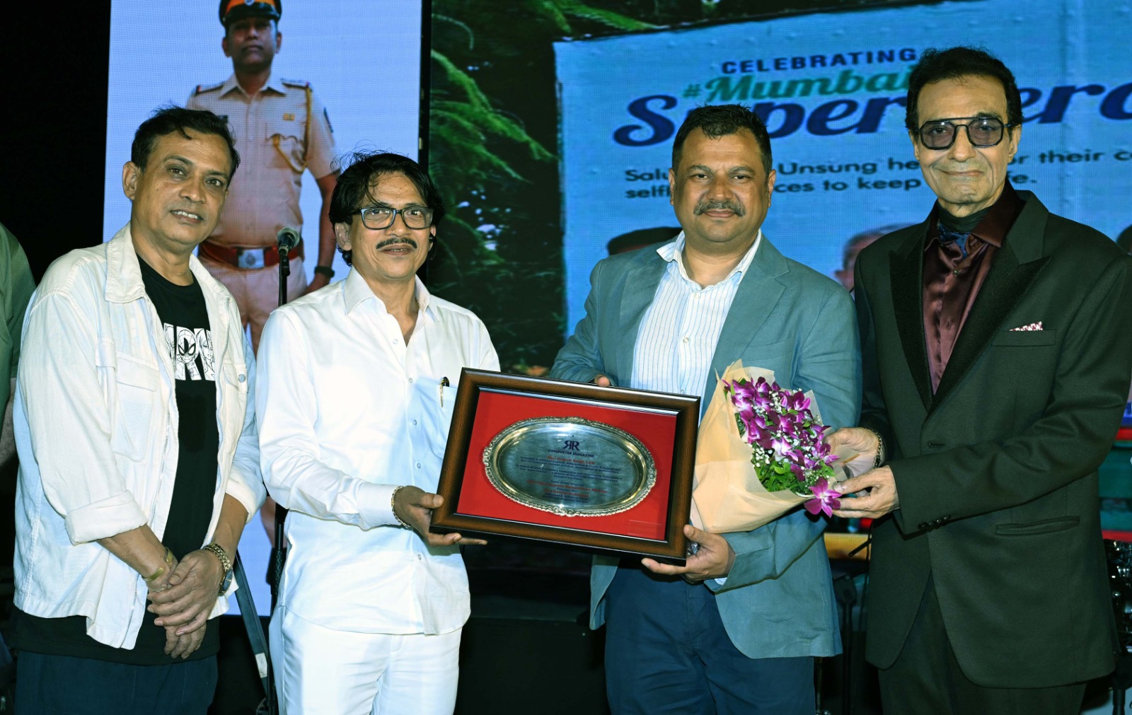 Ronnie Rodrigues Celebrates Police Inspector Vijay Madaye's Retirement and Birthday; Many Celebrities Attend