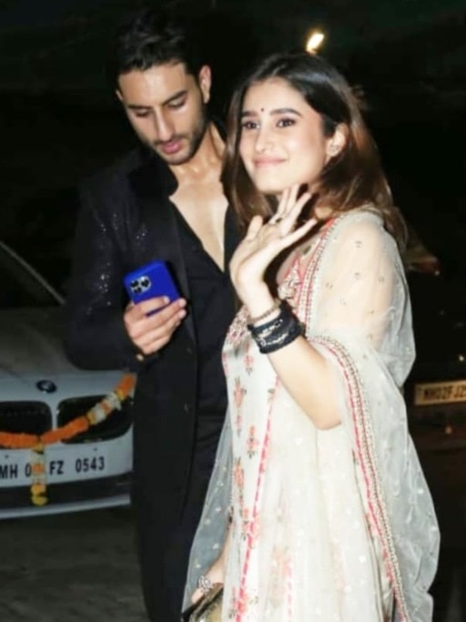 IPL Match Fuels Romance Speculation: Ibrahim Ali Khan and Rasha Thadani Spotted Together