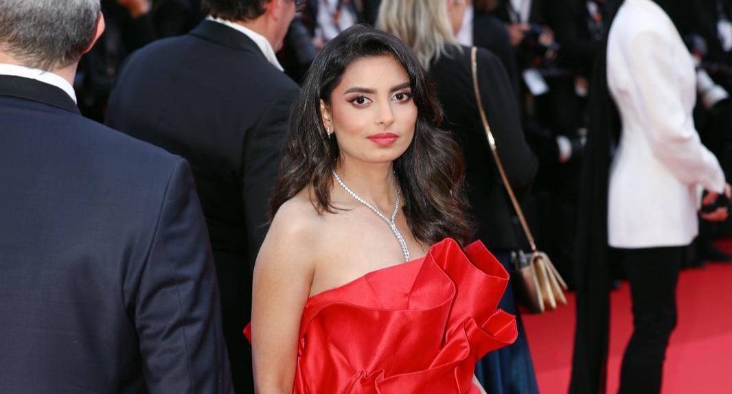 Shannon K Stuns in Custom Red Gown by Josh Birch Jones at Mission: Impossible 8 Cannes Premiere