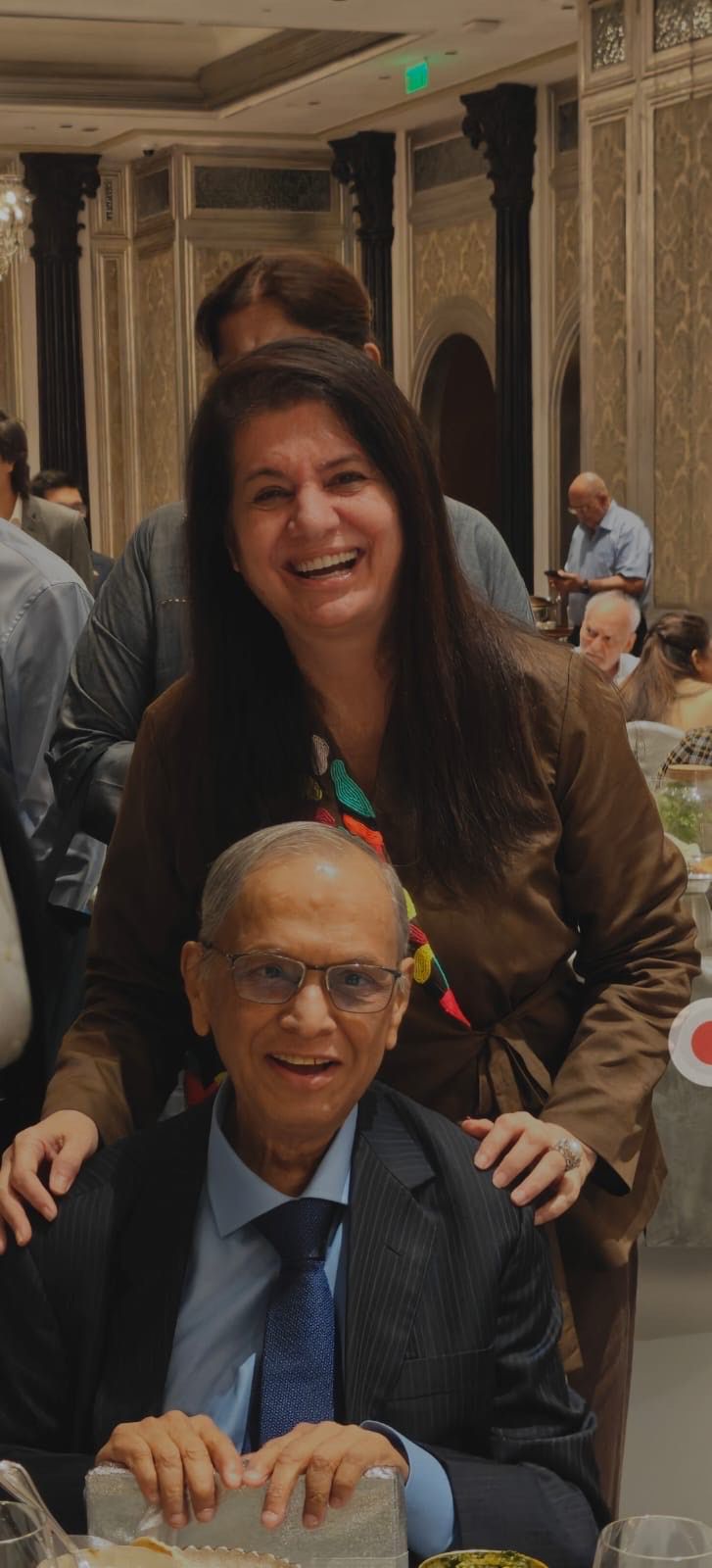 I felt like a drop in the ocean: Binaiferr Kohli on meeting Narayana Murthy